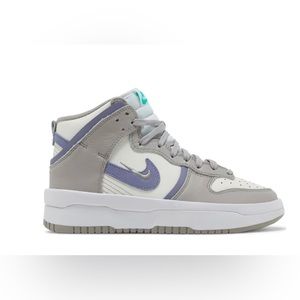 Nike Dunk High Up in Iron Purple, Size 6, Never worn, New in box.